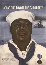 Above and Beyond the call of Duty--Dorie Miller received the Navy Cross at Pearl Harbor