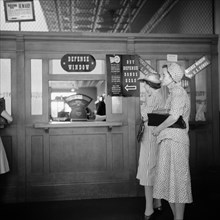 Post Office Scene, St. Augustine, April 1943