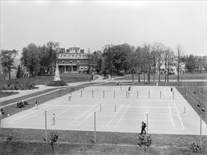 Tennis Courts, New York University, 1900
