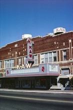 Kaw Theater, Washington Street, 1980