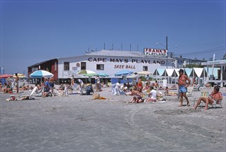 Beach Scene, Cape May, 1978