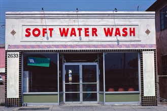 Soft Water Wash, Main Street, 1976