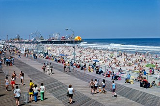 Boardwalk, beach, 1978