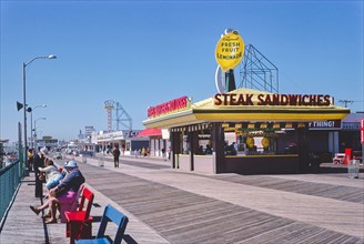 Boardwalk, Seaside Heights, 1978