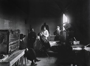 Dental Office at U.S. Army Camp Hospital no. 11 during World War I, St. Nazaire,
