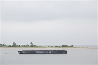 Empty Barge,,