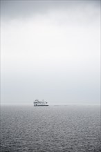 Ferry at Sea,,
