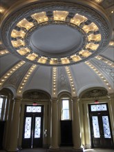 Interior View of Rotunda, Woolsey Hall,