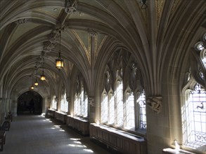 Cloister, Sterling Memorial Library,