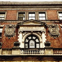 Exterior View of Milbank Hall, Barnard College,