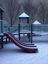 Playground, Winter Night,