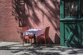 Outdoor Dining for Two, West Village,
