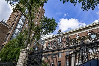 Entrance Gate and Barnard Hall, Barnard College,