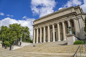 Low Memorial Library and Quad, Columbia University,