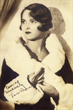 American Actress Lois Moran (1909-1990)