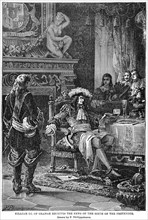 William III of Orange receives the News of the Birth of the Pretender