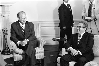 U.S. President Gerald Ford, U.S. Secretary of State Henry Kissinger