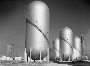 Storage Tanks, Phillips Gasoline Plant