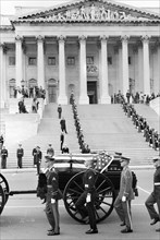 Former U.S. President Herbert Hoover's Casket, U.S. Capitol Building