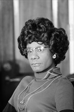 New York State Congresswoman Shirley Chisholm at Black Caucus State of the Union event, Washington