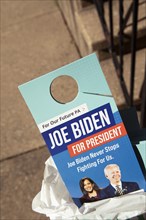 Joe Biden 2020 Presidential Election Door tag,