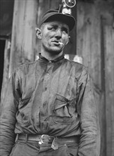 Miner at Dougherty's mine