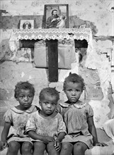 Three of the Eleven Children of new FSA (Farm Security Administration) Client Edward Gant