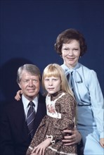 Jimmy Carter, Rosalynn Carter, Amy Carter, politics, historical,