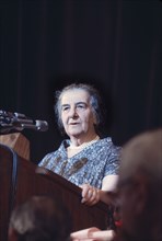 Golda Meir, prime minister, Israel, politics, historical,