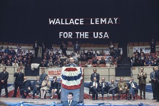 George Wallace, politics, government, presidential campaign, historical,