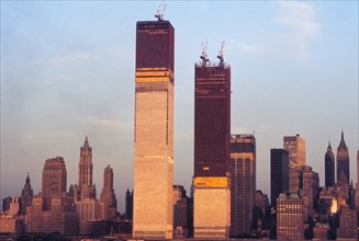 World Trade Center, new construction, New York City, Twin Towers, historical,
