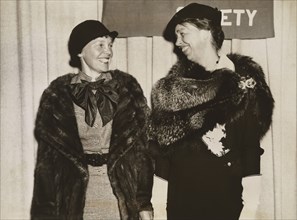 Amelia Earhart and First Lady Eleanor Roosevelt