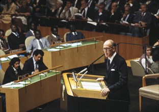 French President Valery Giscard d'Estaing