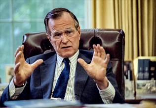 U.S. President George H.W. Bush