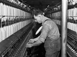Worker at Mary-Leila Cotton Mill