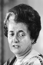 Prime Minister of India Indira Gandhi