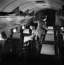 Aboard an airliner en route from Los Angeles to San Francisco