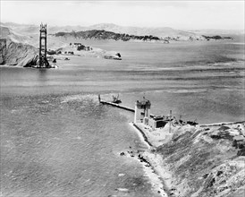 Construction of Golden Gate Bridge