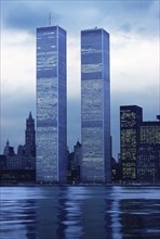 World Trade Center and New York Harbor