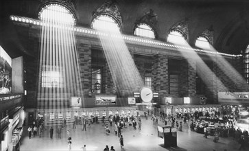 Main Concourse with sunlight streaming through windows
