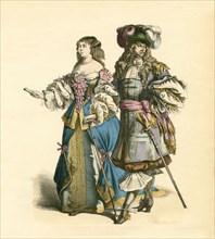 French Nobility in Court Dress