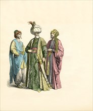 Turkish Official and Two Noblemen