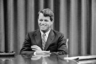 U.S. Attorney General Robert Kennedy during Interview