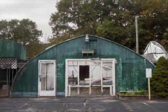 Abandoned Roadside Garden Supply Shop