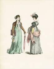 Lady with a Spencer (short waist-length Jacket)