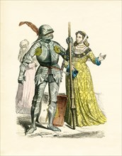 German Knight and Noblewoman