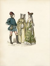 Man with Two Women