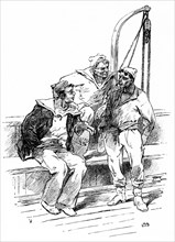 Crew of Messageries aboard the French Steamship Moeris