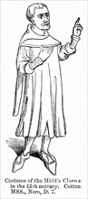 Costume of the middle classes in the 15th century