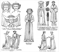 Costumes from the reign of Henry V